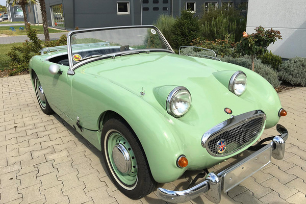 Austin-Healey Sprite Mk 1 Frogeye (1959) - als Lot 56 an der Versteigerung der Oldtimer Galerie Toffen am 20. Oktoberl 2018