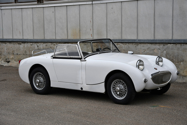 Bild: Austin-Healey Sprite Mk 1 "Frogeye" (1959) - gemeldet als Lot 104 für Versteigerung der Oldtimer Galerie Toffen vom 27. März 2021