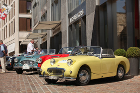 Austin-Healey Sprite Mk I "Frogeye" (1958) - am British Classic Car Meeting St. Moritz 2015
