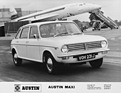 Austin Maxi (1972) – Präsentation mit der Concorde im Hintergrund
