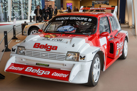 Austin Metro 6R4 (1984) - Sonderschau "Gruppe B Rallye-Fahrzeuge" - Rétromobile Paris 2017