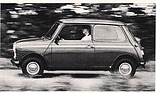 Austin Mini 998  cm3  - 41  PS (DIN) 1 Vergaser