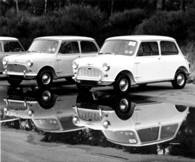 Austin Mini Cooper (1961) - Präsentation der neuen Modelle