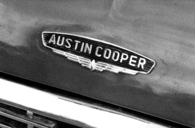 Austin Mini Cooper (1962) - der berühmte Schriftzug