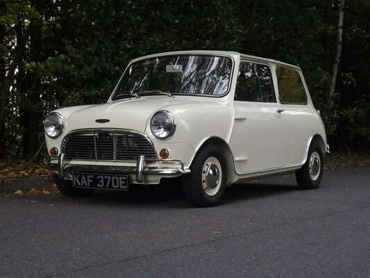 Austin Mini Cooper 998 (1967) - als Lot 767 angeboten anlässlich Silverstone Auctions “NEC Classic Motor Show Sale" am 12. November 2022