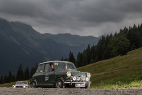 Austin Mini Cooper Mark I (1966) - an der Saalbach Classic 2015 (1966)