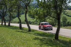 Austin Mini Cooper S (1964) - an der Ennstal-Classic 2019