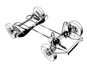 Austin Mini Cooper S (1965) - Hydrolastic-Federung (1965)