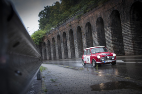 Austin Mini Cooper S (1965) - am dritten Tag der Creme21 2015 in Ludwigshafen