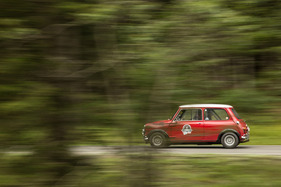Austin Mini Cooper S (1965) - an der Saalbach Classic 2015