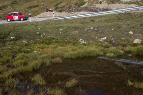 Austin Mini Cooper S (1966) - am Bergrennen Bernina Gran Turismo 2021