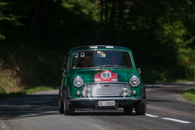 Austin Mini Cooper S (1968) - am RAID Suisse-Paris 2015