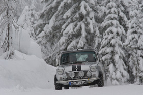 Austin Mini Cooper S (1971) - an der Planai Classic 2013