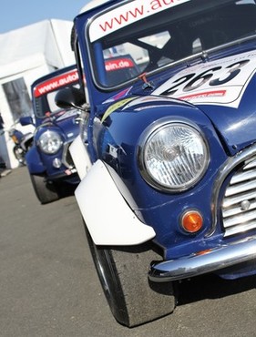 Austin Mini Cooper S MK1 (1968) - am Kampf der Zwerge beim Preis der Stadt Magdeburg Oschersleben 2018