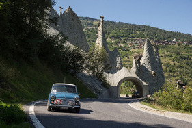 Austin Mini Cooper S Mk II (1967) - an der 16. OCC Jungfrau-Rallye 2021