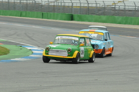 Austin Mini Cooper am Kampf der Zwerge GP Stuttgart - Hockenheimring 2019