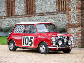 Austin Morris Mini Cooper 'S' Rally Car (1963) - als Lot 069 angeboten an der Bonhams Members' Meeting Versteigerung am 16. August 2023