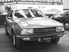 Austin Princess (1975) - Zugang in der oberen Mittelklasse - Princess mit querliegendem Reihensechszylinder - Internationale Automobilausstellung (IAA) in Frankfurt 1975