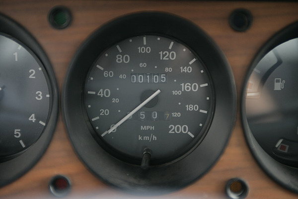 Austin Princess (1977) - Auslieferungstachostand 105 km