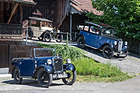 Image: Austin Seven (1928) - Trio of different variants of the car that was introduced in 1922