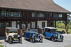 Image: Austin Seven (1928) - Trio of different variants of the car that was introduced in 1922