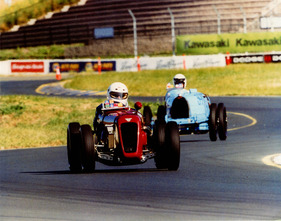 Austin Seven Special Monoposto (1930) - an einer historischen Rennveranstaltung in den Staaten im Jahr 2004
