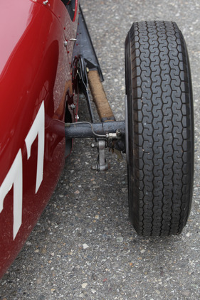 Austin Seven Special Monoposto (1930) - die Hinterachse und der auslaufende Chassis-Träger