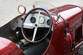Austin Seven Special Monoposto (1930) - grosses Lenkrad, griffgünstiger Schalthebel