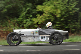 Austin Seven Sports (1938) - im Feld 1 (Tourenwagen und Vorkriegsfahrzeuge) an der Bergprüfung Altbüron 2015
