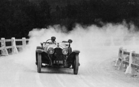 Austro-Daimler  (1930) - Karl Imhof am Gaisbergrennen 1931