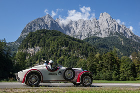 Austro Daimler ADR 100 Torpedo (1929) - an der Saalbach Classic 2015