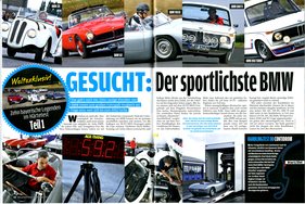 Auto Bild 4/2014 - Gesucht der sportlichste BMW Auto Bild 4/2014 - Gesucht der sportlichste BMW