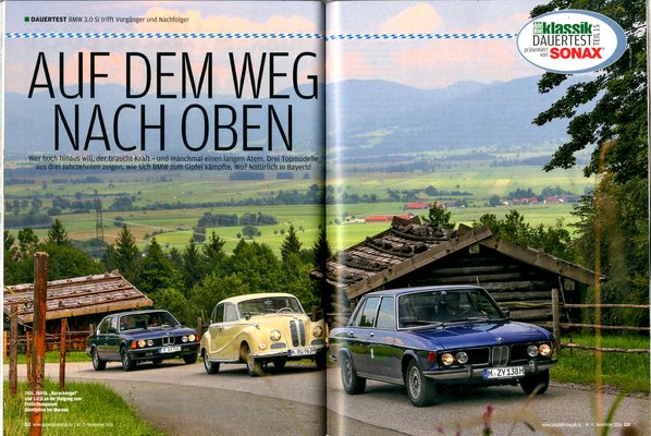 Auto Bild Klassik 11/2016 - BMW Dauertest