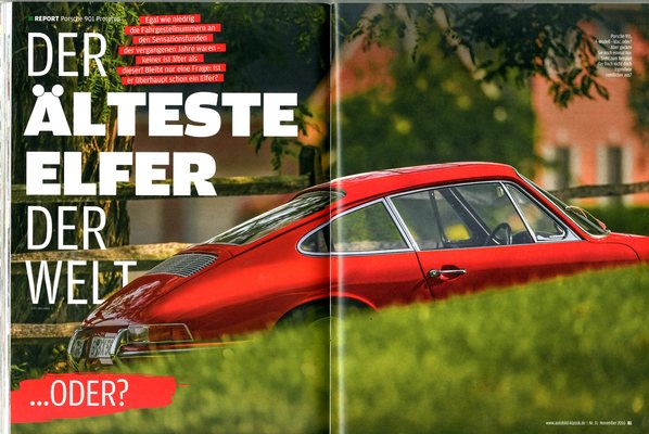 Bild Auto Bild Klassik 11/2016 - Der älteste Elfer der Welt