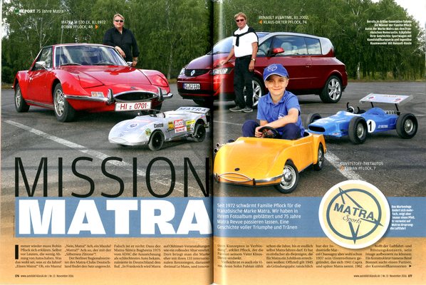Bild Auto Bild Klassik 11/2016 - Mission Matra