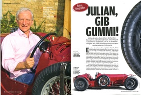 Auto Bild klassik 1/2015 - Portrait Julian Majzub - Mr. "Blockley"