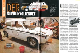 Auto Bild klassik 1/2015 - der unvollendete EA 266