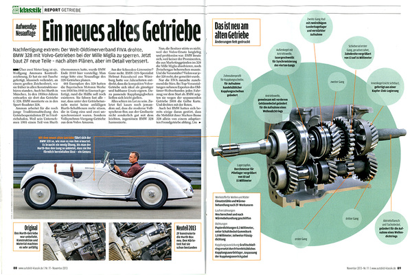 Auto Bild klassik 11-2013 - ein neues altes Getriebe