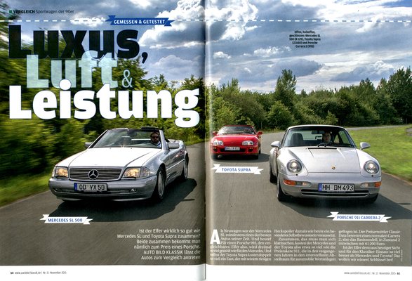Bild Auto Bild klassik 11-2015 - Luxus, Luft & Leistung