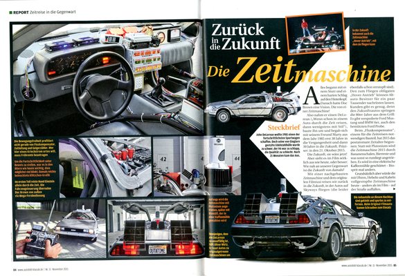Bild Auto Bild klassik 11-2015- Zurück in die Zukunft