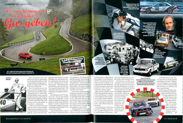 Bild Auto Bild klassik 12/2015 - Aufi!