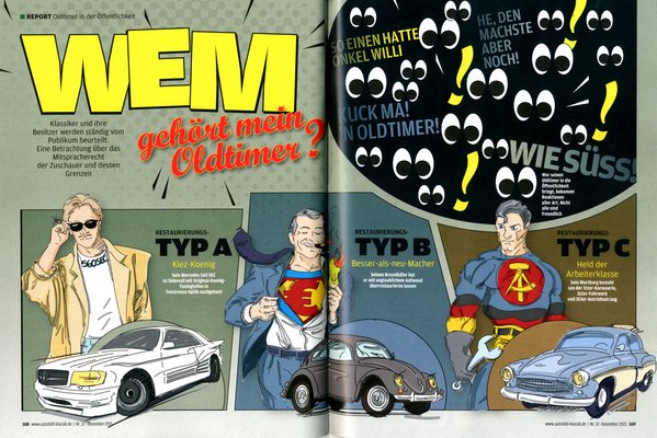 Auto Bild klassik 12/2015 - Wem gehört mein Oldtimer?
