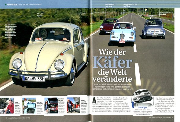 Bild Auto Bild klassik 12/2015 - Wie der Käfer die Welt veränderte