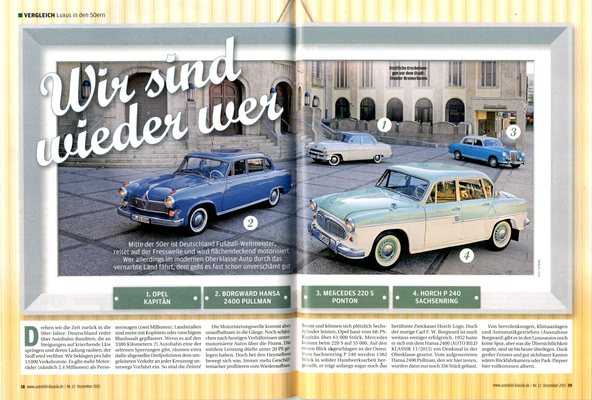 Bild Auto Bild klassik 12/2015 - Wir sind wieder wer