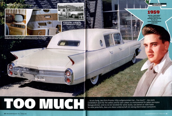 Auto Bild klassik 2/2015 - Die Autos von Elvis Presley