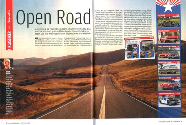 Bild Auto Bild klassik 2/2015 - Sieben coole US-Cars
