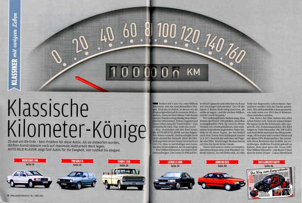 Auto Bild klassik 3-2015 - They last forever