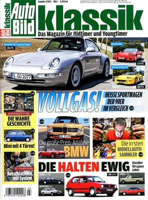 Image: Auto Bild klassik 3-2015 - Cover page