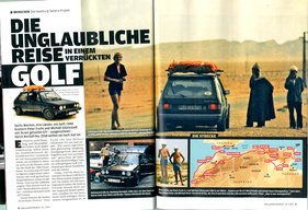 Auto Bild klassik 3/2017 - Im Golf durch die Sahara Auto Bild klassik 3/2017 - Im Golf durch die Sahara