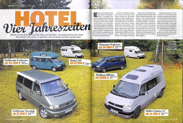 Bild Auto Bild klassik 5/2017 - Bulli T4